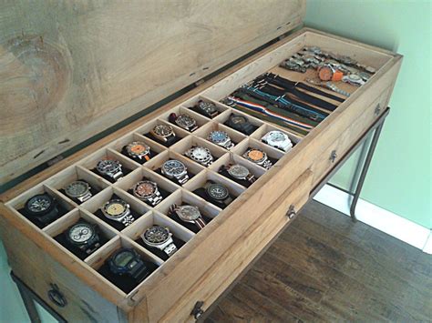 watches collection storage